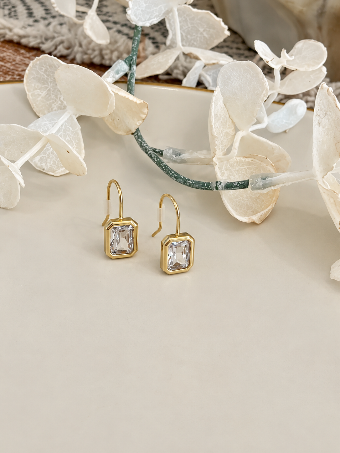 Emerald Drop Earrings